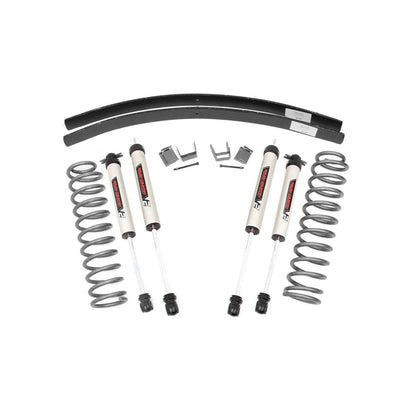ROUGH COUNTRY 3 Inch Lift Kit | Rear AAL | V2 | Jeep Cherokee XJ 2WD/4WD (1984-2001) | 67070