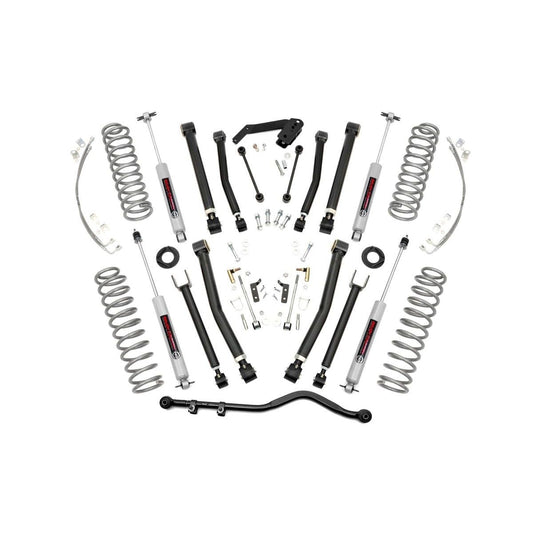 ROUGH COUNTRY 4 Inch Lift Kit | X-Series | Jeep Wrangler Unlimited 2WD/4WD (2007-2018) | 67430