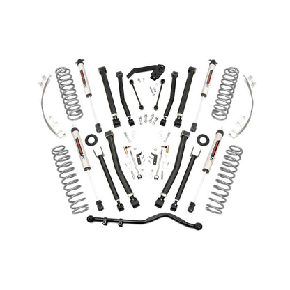 ROUGH COUNTRY 4 Inch Lift Kit | X-Series | V2 | Jeep Wrangler JK 4WD (2007-2018) | 67370