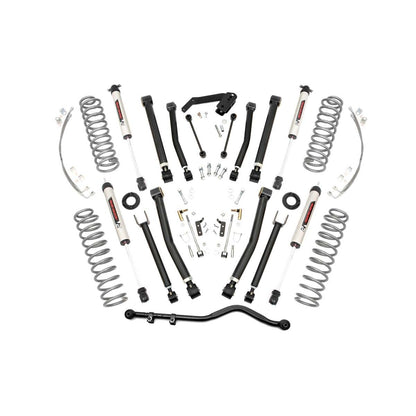 ROUGH COUNTRY 4 Inch Lift Kit | X-Series | V2 | Jeep Wrangler Unlimited 2WD/4WD (2007-2018) | 67470
