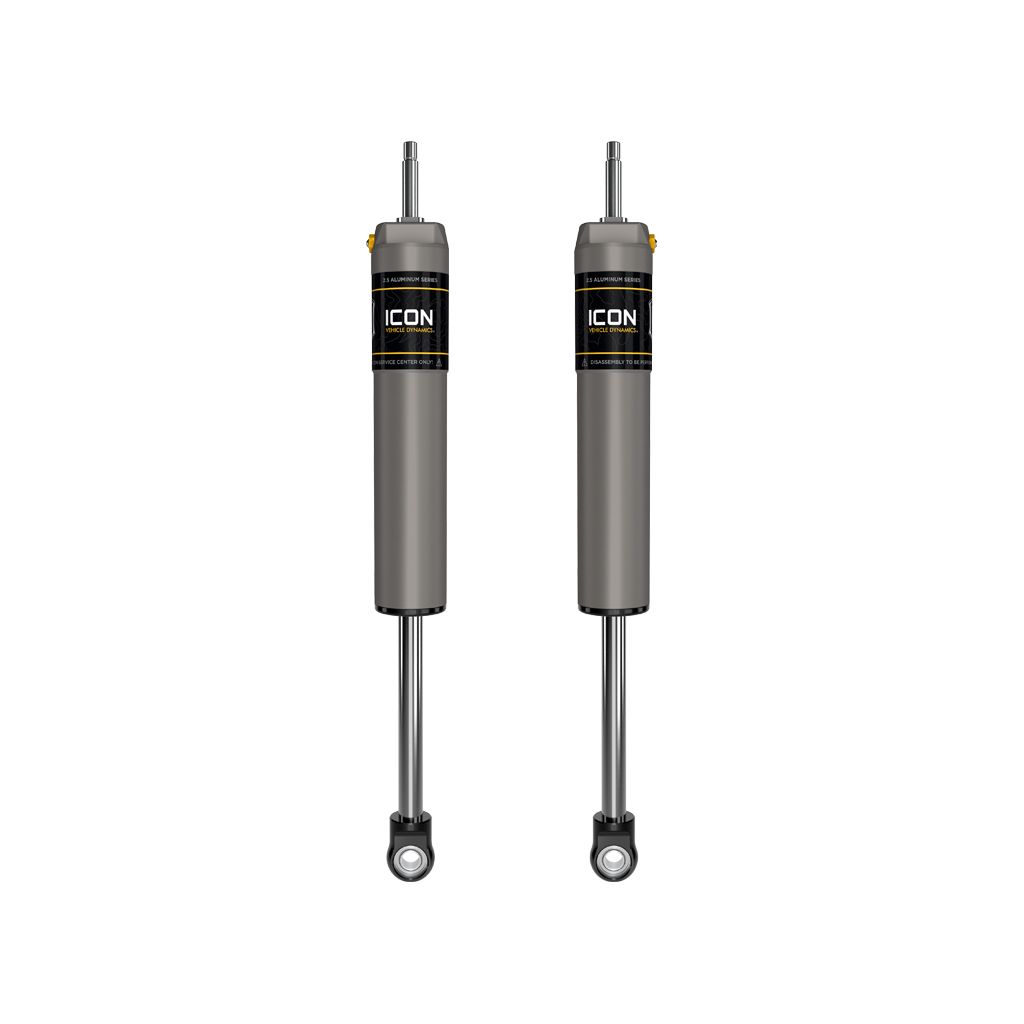 ICON VEHICLE DYNAMICS | 2023-2025 Ford F-250/F-350 Super Duty 4WD 4.5 Inch Lift Front V.S. 2.5 Aluminum Series Shock Absorbers Internal Reservoir Pair Icon Vehicle Dynamics | 67611P