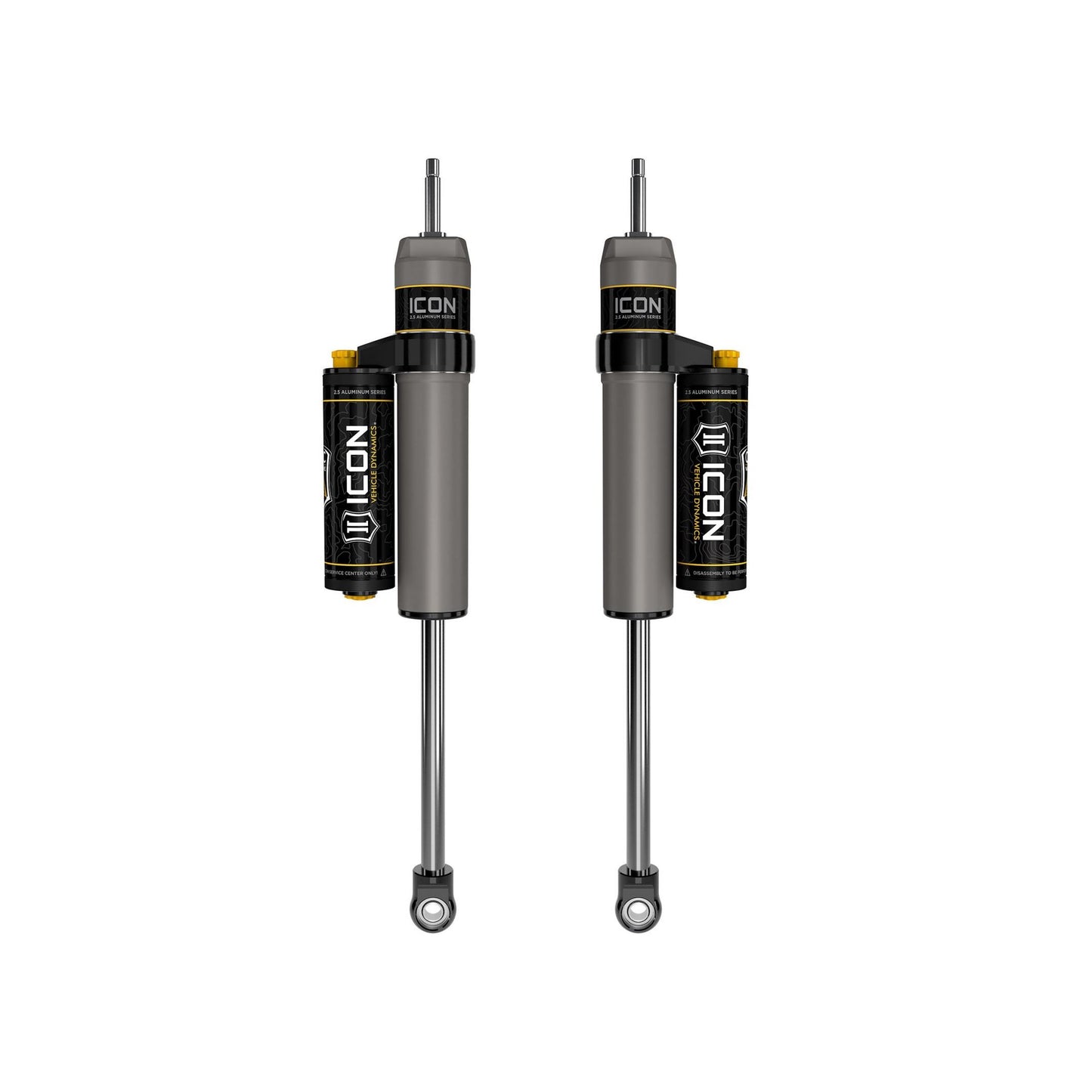 ICON VEHICLE DYNAMICS | 2005-2025 Ford F-250/F-350 Super Duty 4WD 7 Inch Lift Front V.S. 2.5 Aluminum Series Shock Absorbers Piggyback Reservoir W/ CDCV Pair Icon Vehicle Dynamics | 67720CP