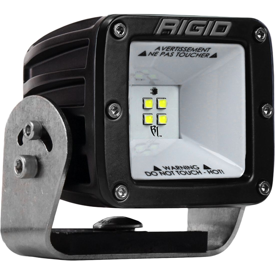 RIGID INDUSTRIES | 2x2 115 Degree DC Power Scene Light Black Housing RIGID Industries | 681513