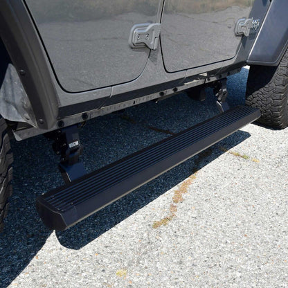 Westin Pro-e Electric Running Boards 2018-2024 Jeep Wrangler JL 4dr