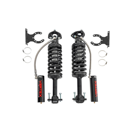 ROUGH COUNTRY | Vertex 2.5 Reservoir Coilovers  Front  6.5-7.5"  Ford F-150 2WD (14-26) | 689004_A