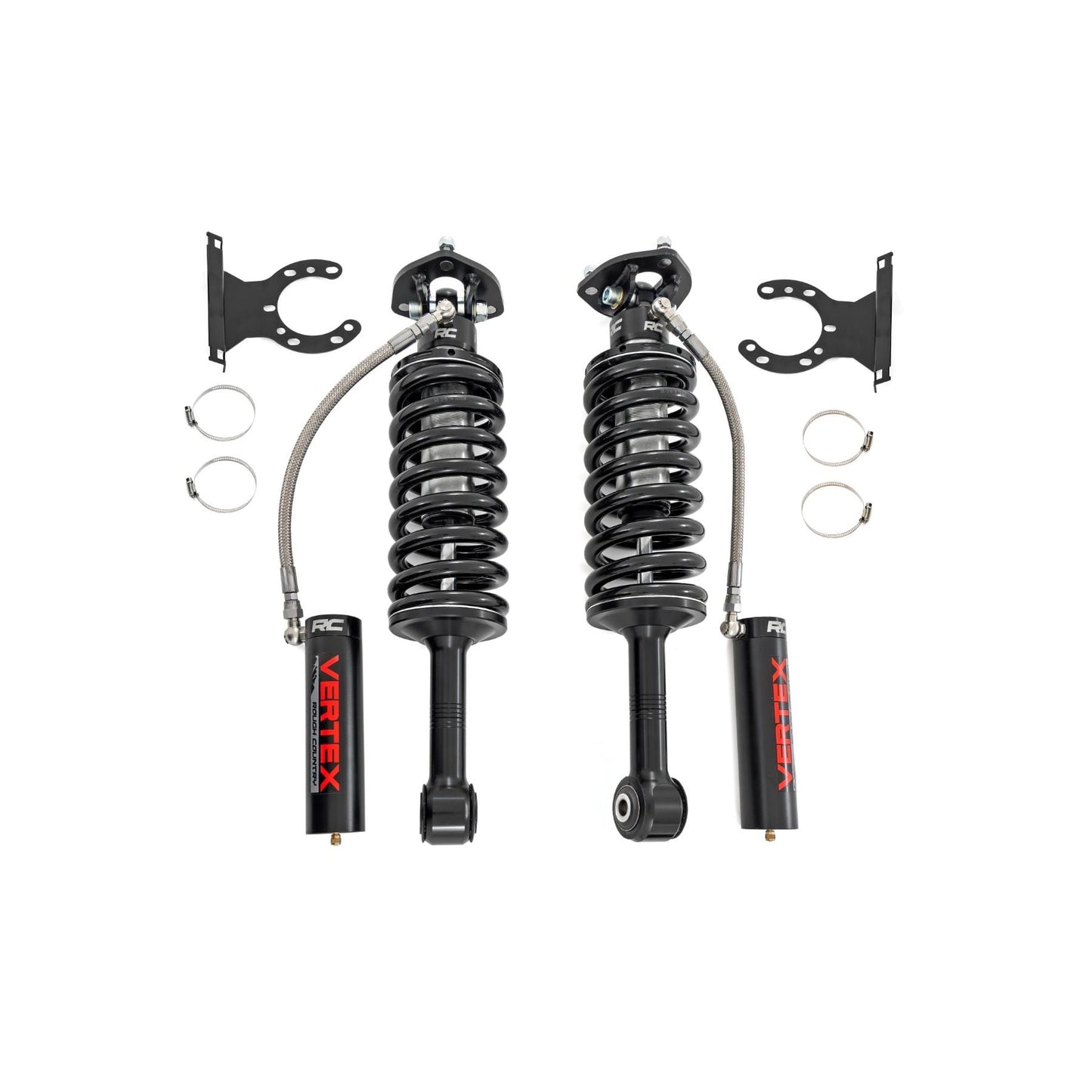 ROUGH COUNTRY | Vertex 2.5 Reservoir Coilovers  Front  6"  Ford F-150 4WD (2009-2013) | 689036