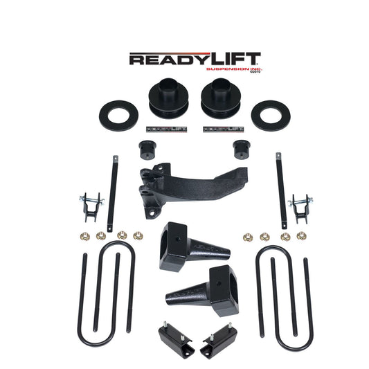 ReadyLIFT 2.5'' SST Lift Kit with 4'' Rear Tapered Blocks - 1 Piece Drive Shaft without Shocks (F250) 69-2524