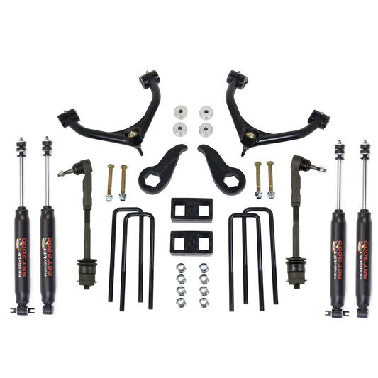 ReadyLIFT 3.5'' SST Lift Kit Front with 2'' Rear with Upper Control Arms with SST3000 Shocks (2500HD) 69-3512