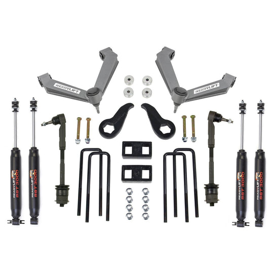 ReadyLIFT 3.5'' SST Lift Kit Front with 1'' Rear with Fabricated Control Arms with SST3000 Shocks (2500HD) 69-3513