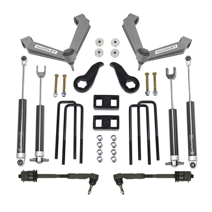 ReadyLIFT 3.5'' SST Lift Kit Front with 2'' Rear with Fabricated Control Arms with Falcon 1.1 Monotube Shocks (2500HD) 69-35140