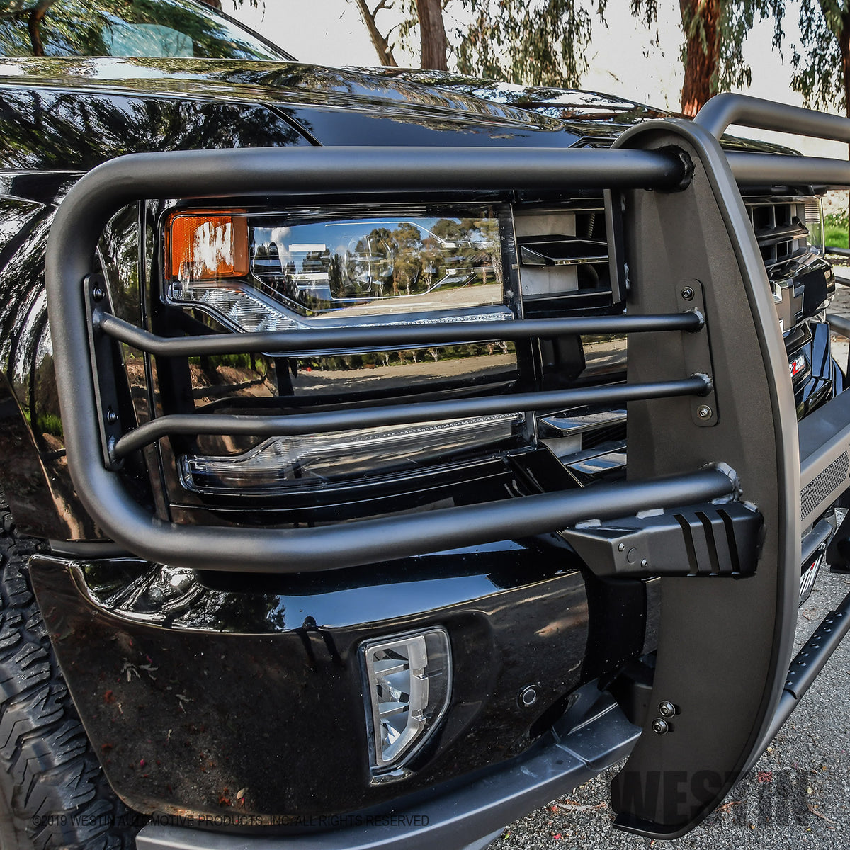 Westin Sportsman X Grille Guard 2016-2018 Chevy Silverado 1500