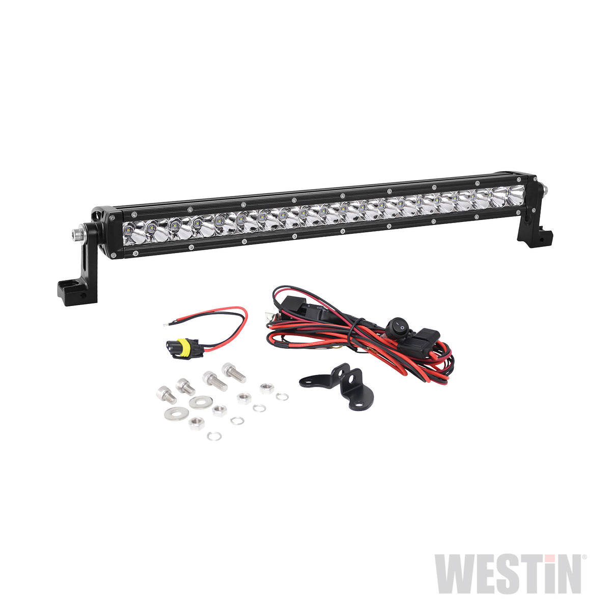 Westin Xtreme LED Light Bar Low Profile Single Row 20" Flex w/5W Cree
