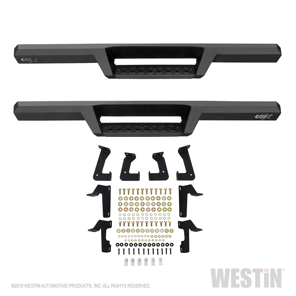 Westin HDX Drop Nerf Steps 2018-2024 Jeep Wrangler JL 2dr