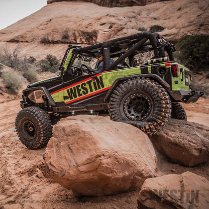 Westin Tube Fenders - Rear 2007-2018 Jeep Wrangler JK