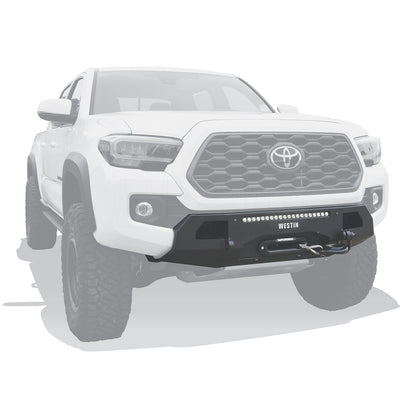 Westin Pro-Series Mid Width Front Bumper 2016-2023 Toyota Tacoma