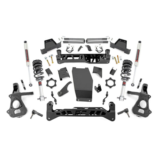 ROUGH COUNTRY 7 Inch Lift Kit | Alum/Stamp Steel | M1/M1 | Chevy/GMC 1500 (14-18 & Classic) | 17440
