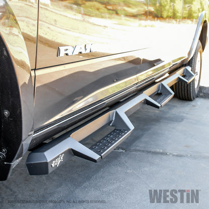 Westin HDX Drop Wheel-to-Wheel Nerf Steps 2019-2024 Ram 2500/3500 Crew Cab (8' Bed)