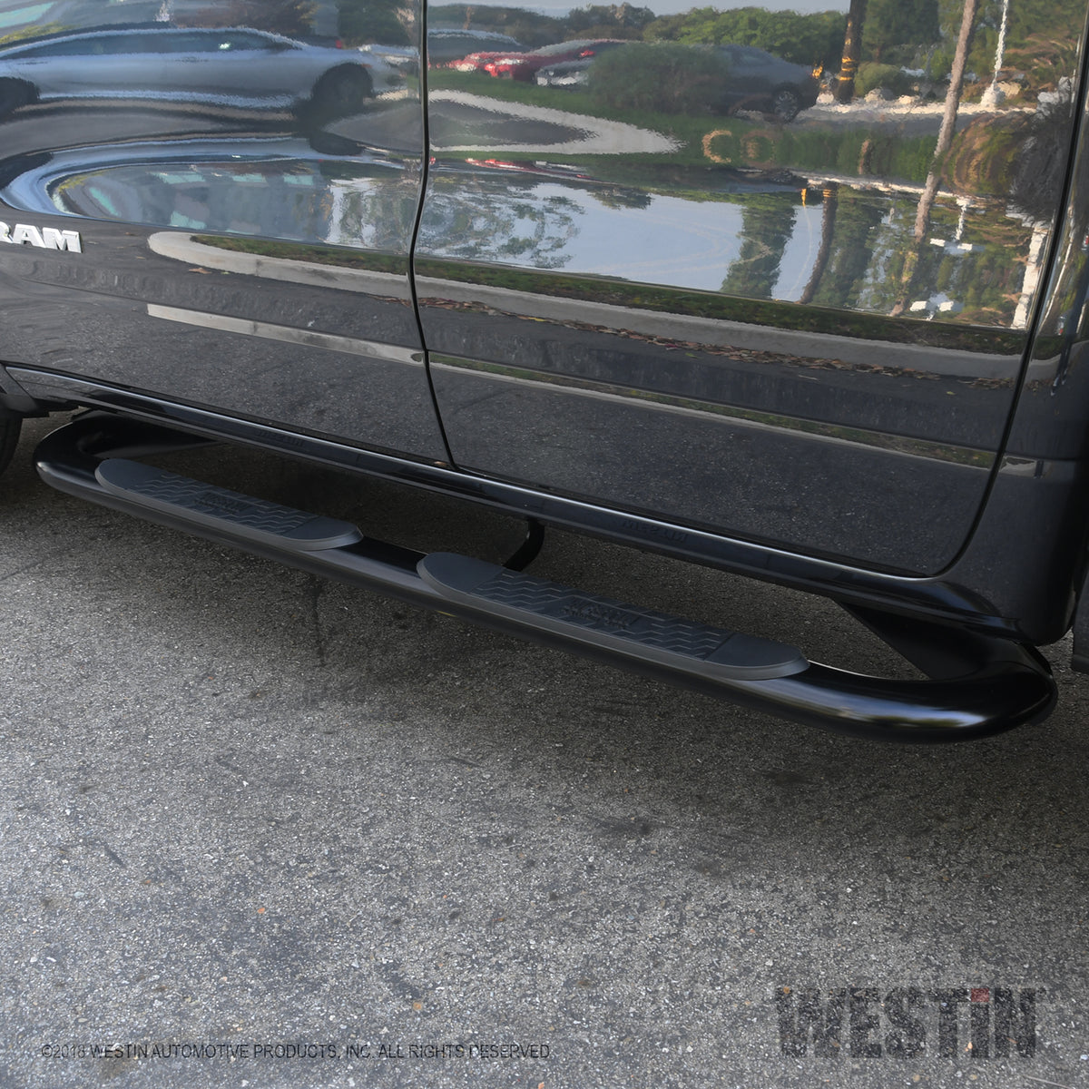 Westin Platinum 4 Nerf Steps 2019-2024 Ram 1500 Crew Cab