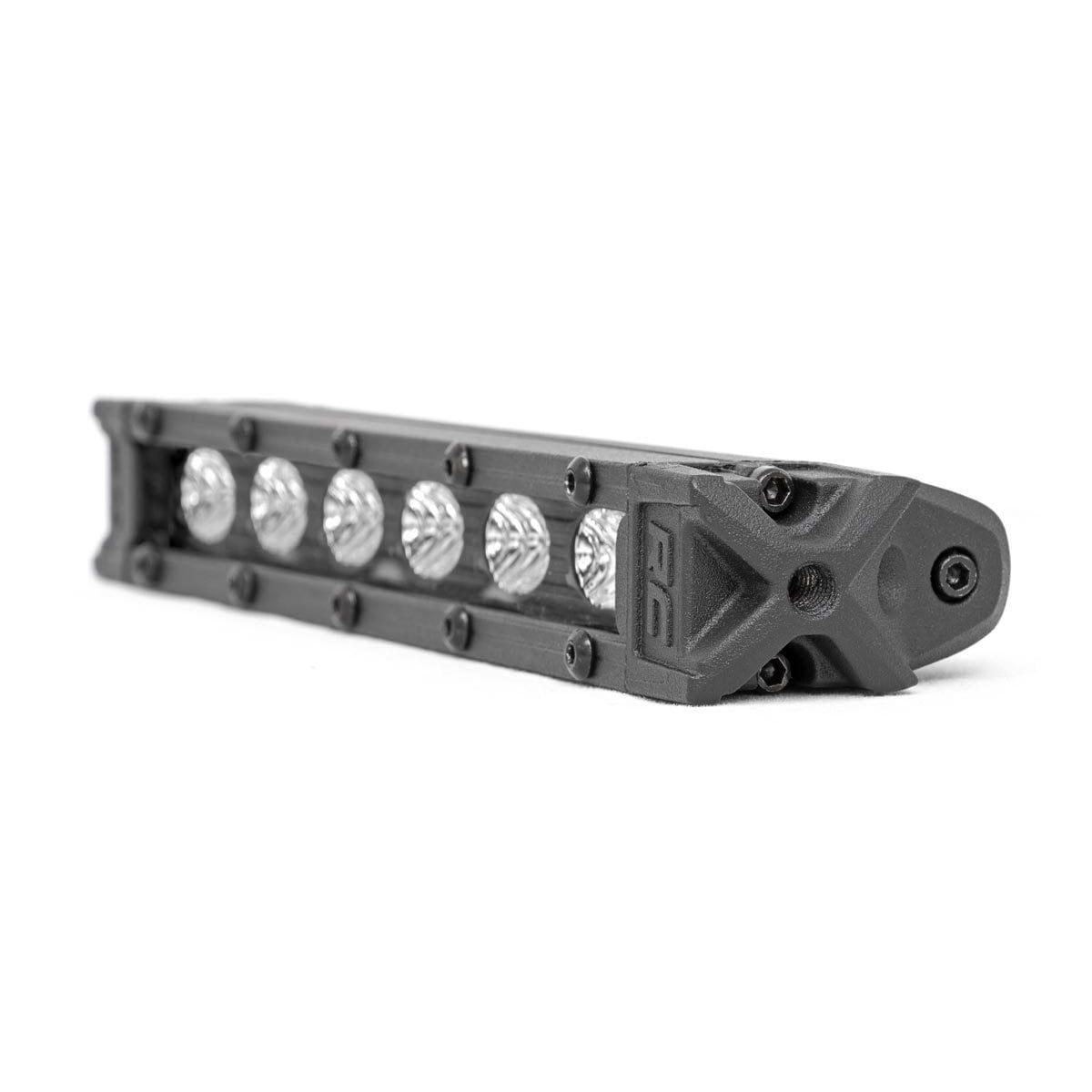 ROUGH COUNTRY 6 Inch Black Series LED Light Bar | Slim Line | 70416ABL