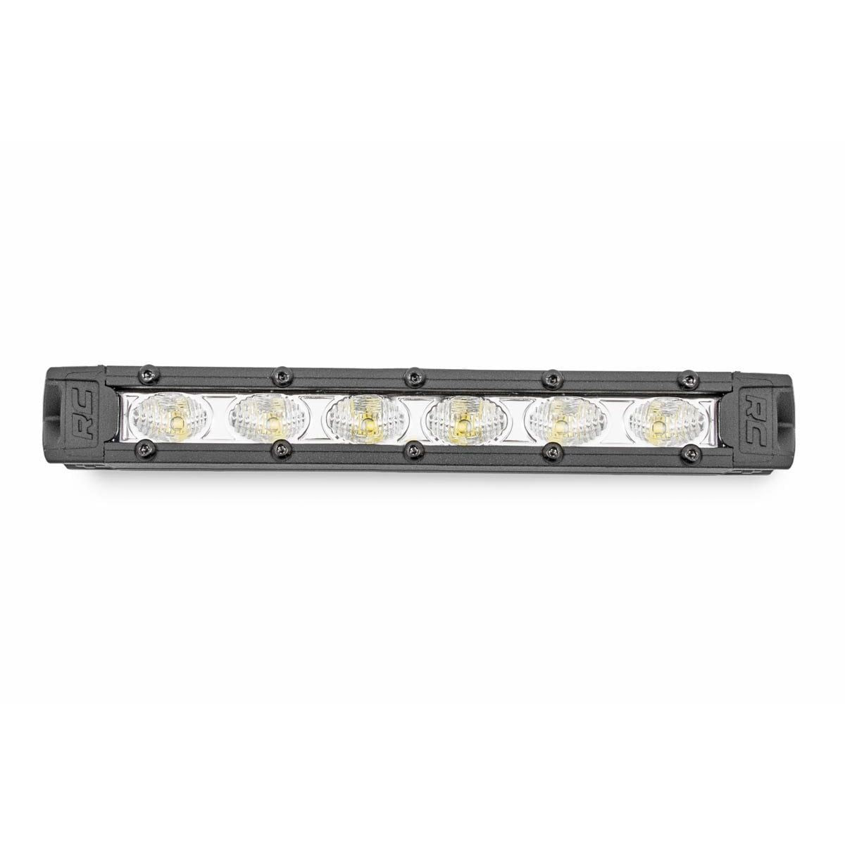 ROUGH COUNTRY 6 Inch Chrome Series LED Light Bar| Slim Line | Pair | 70406A