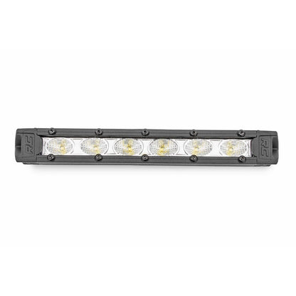 ROUGH COUNTRY 6 Inch Chrome Series LED Light Bar| Slim Line | Pair | 70406A