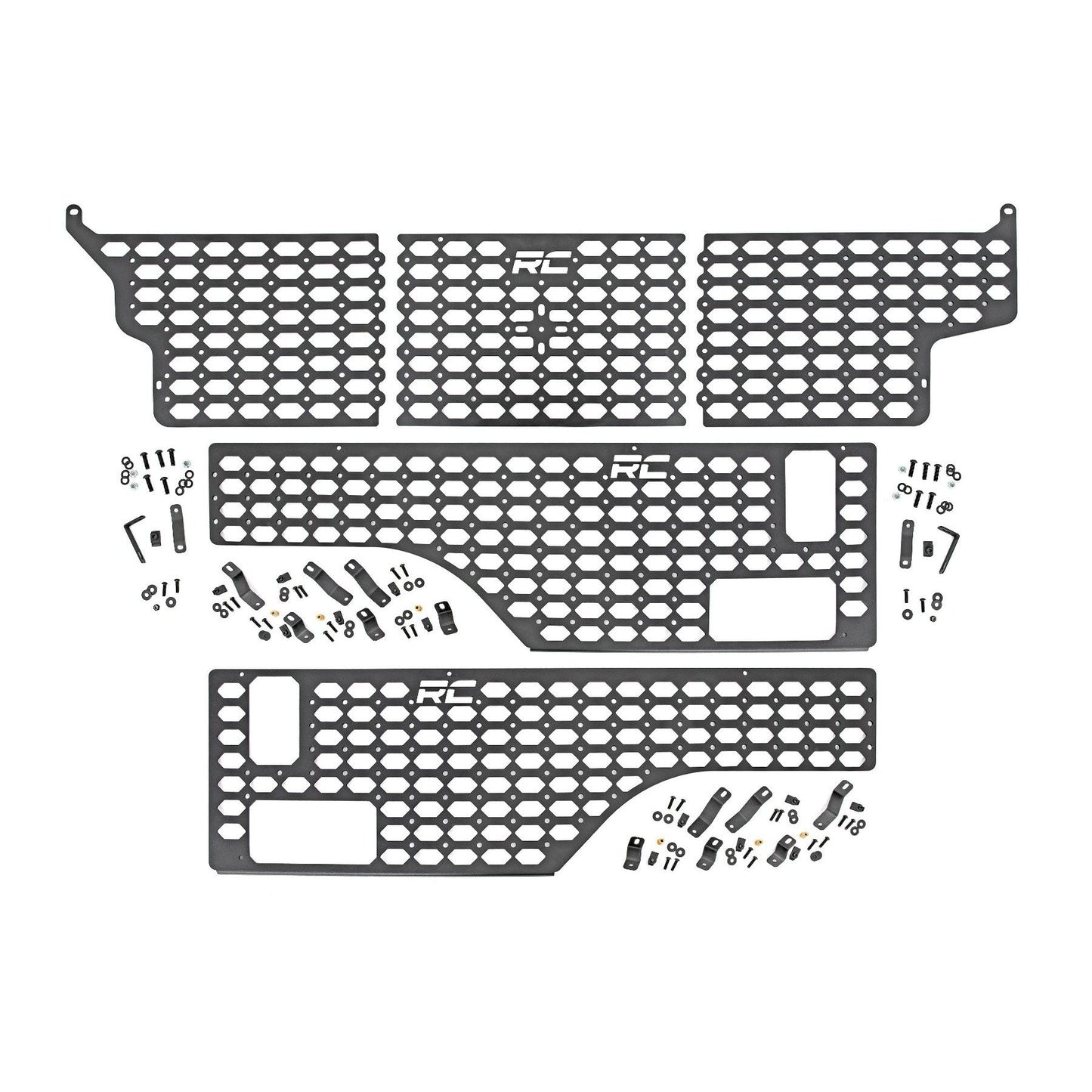 ROUGH COUNTRY Molle Panel Kit | Combo | Bed | Jeep Gladiator JT 4WD (2020-2025) | 10634