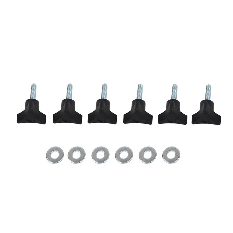 KENTROL Jeep CJ/YJ CJ/YJ/TJ Door Hinge Liners 2 Door 76-06 CJ and Wrangler YJ/TJ Powdercoat Black Kentrol  70006