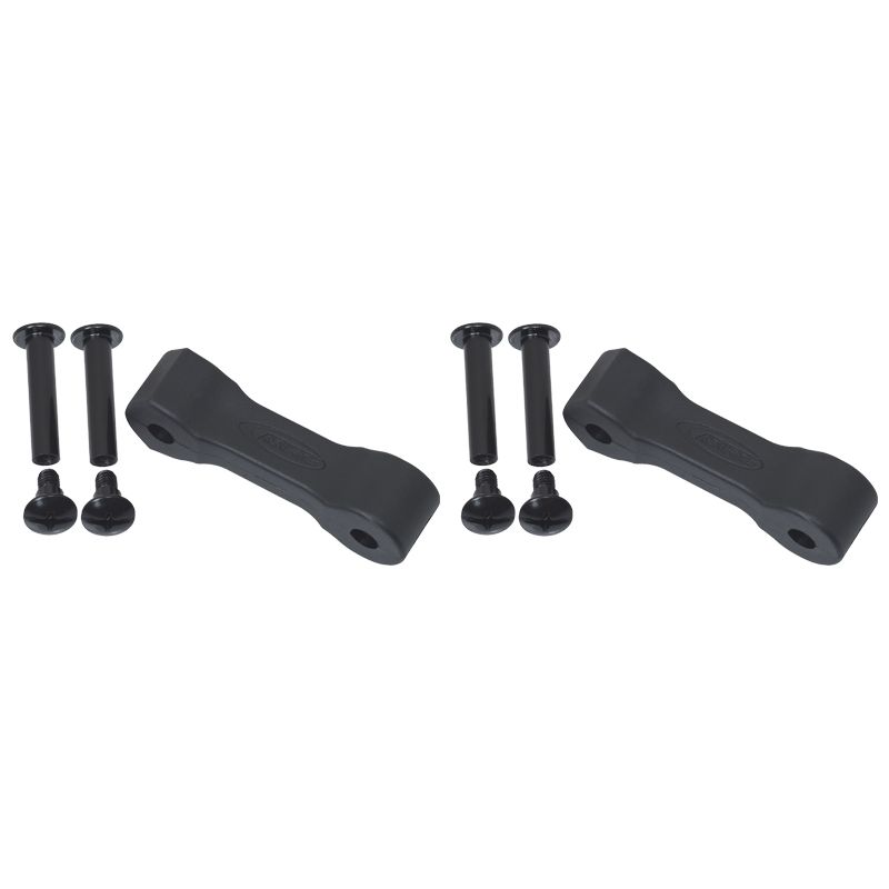 KENTROL Jeep TJ Replacement Hood Catch Rubbers Pair 97-06 Wrangler TJ Textured Black Kentrol  70089