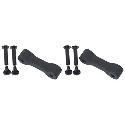 KENTROL Jeep TJ Replacement Hood Catch Rubbers Pair 97-06 Wrangler TJ Textured Black Kentrol  70089