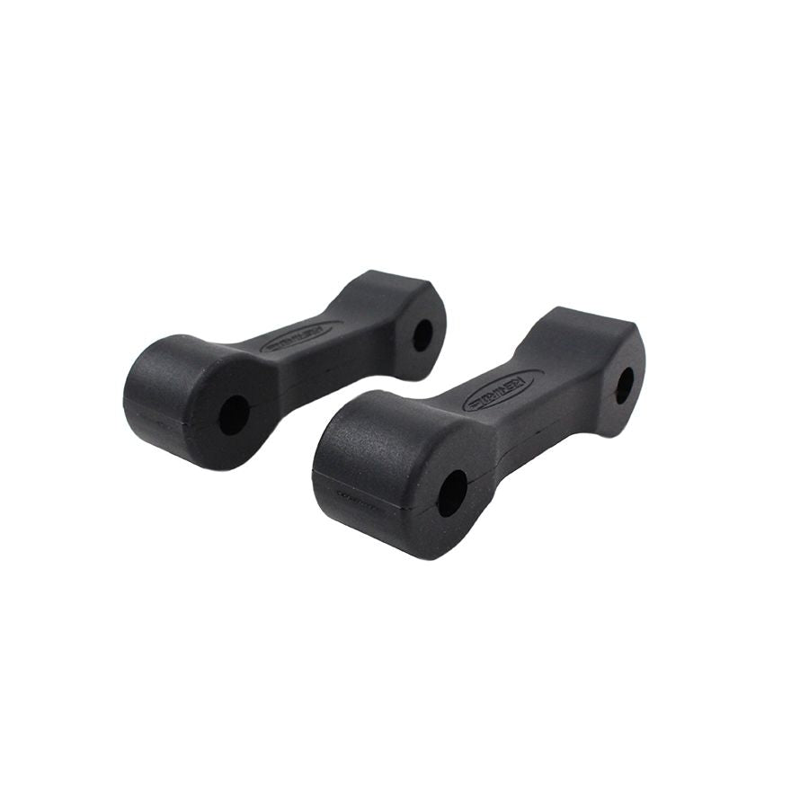 KENTROL Jeep TJ Replacement Hood Catch Rubbers Pair 97-06 Wrangler TJ Textured Black Kentrol  70089