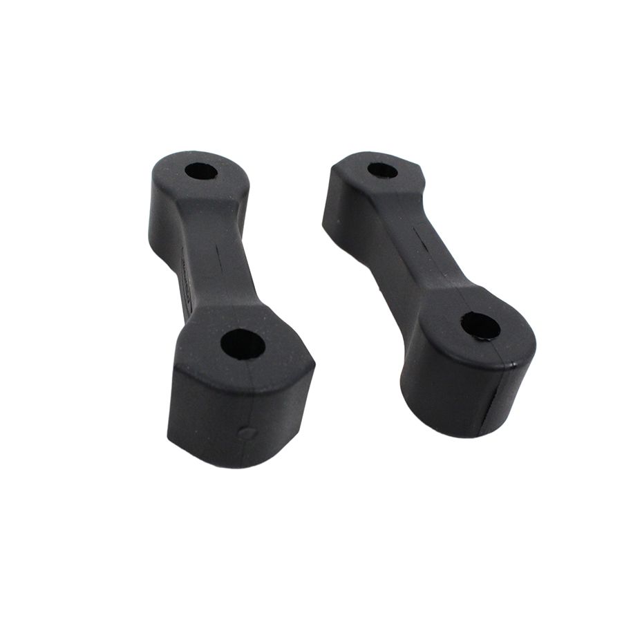 KENTROL Jeep TJ Replacement Hood Catch Rubbers Pair 97-06 Wrangler TJ Textured Black Kentrol  70089