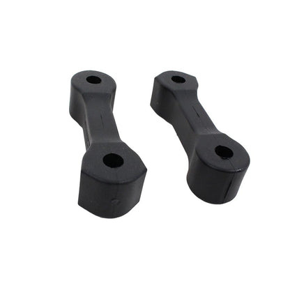 KENTROL Jeep TJ Replacement Hood Catch Rubbers Pair 97-06 Wrangler TJ Textured Black Kentrol  70089