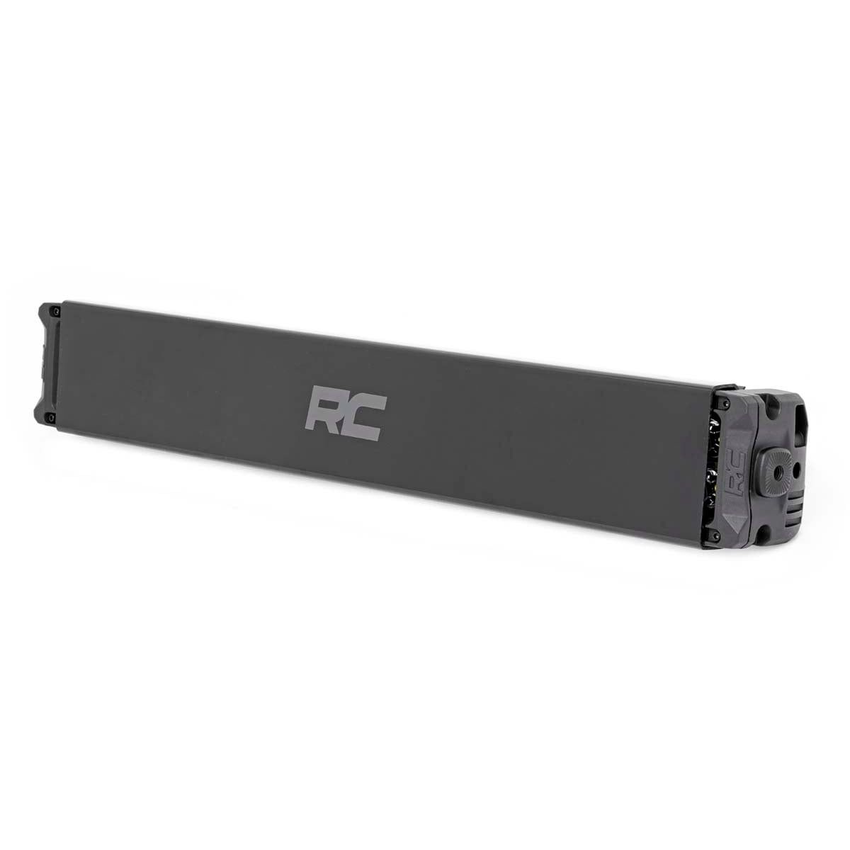 ROUGH COUNTRY 20 Inch Black Series LED Light Bar | Dual Row | Amber DRL | 70920BDA