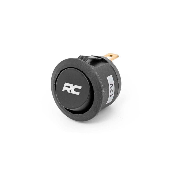 ROUGH COUNTRY | Rocker Switch  Round with Logo | 709RRC