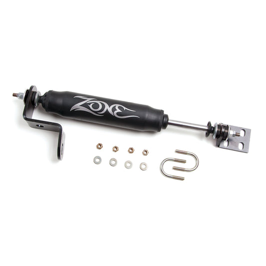 ZONE OFFROAD |  Single Steering Stabilizer Kit   I ZON7100 with mounting hardware and accessories