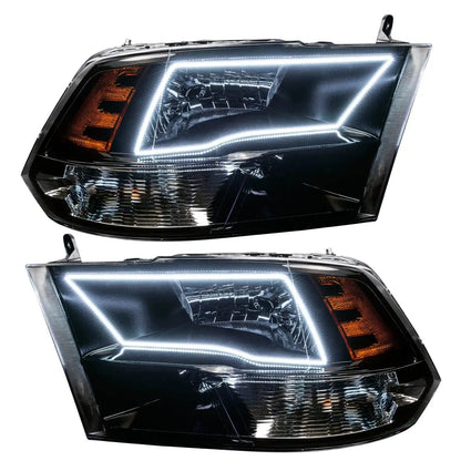 ORACLE Lighting | Pre-Assembled Halo Headlights | RAM Dual / Quad | 7121-001, 7121-335
