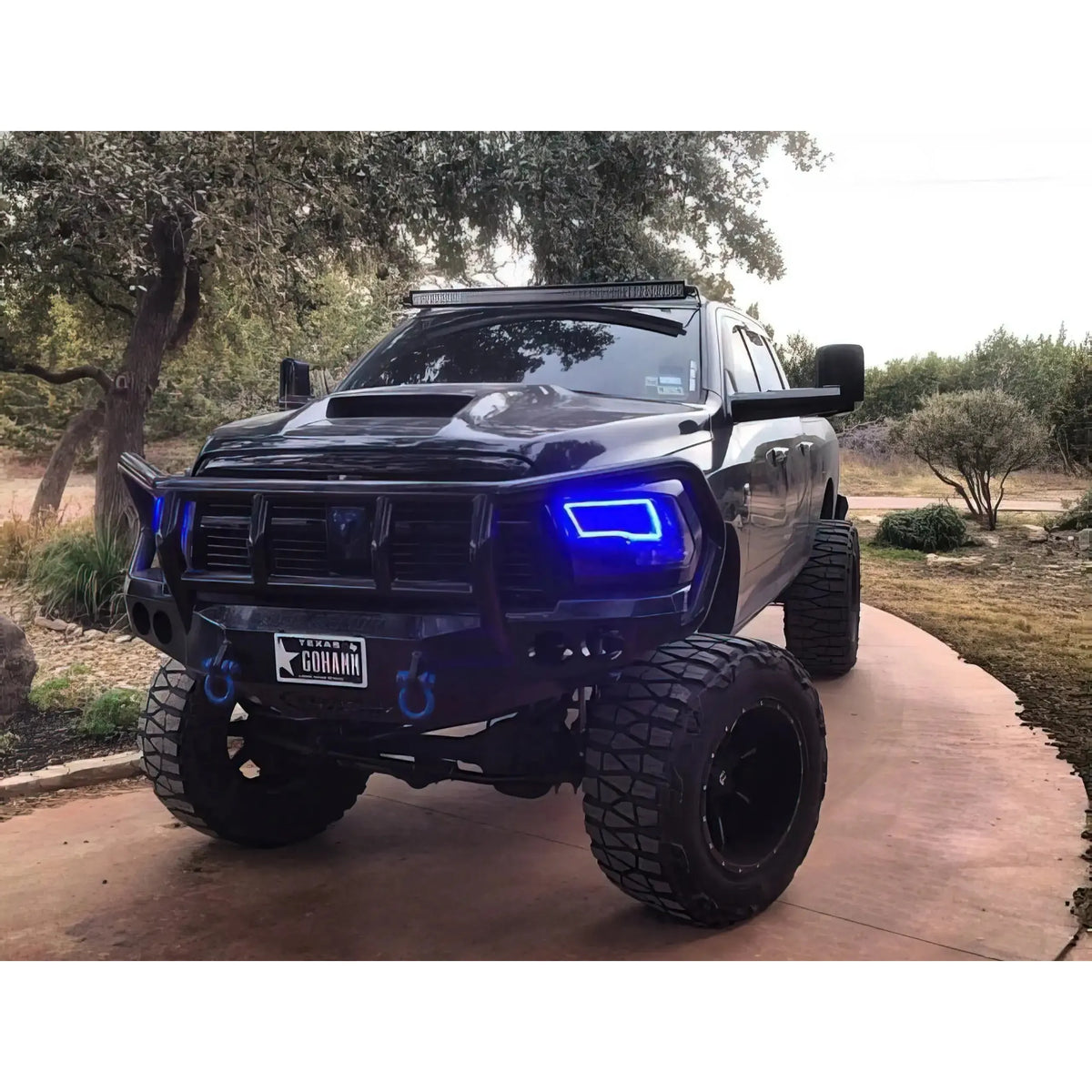ORACLE Lighting | Pre-Assembled Halo Headlights | RAM Dual / Quad | 7121-001, 7121-335