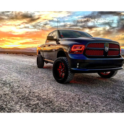 ORACLE Lighting | Pre-Assembled Halo Headlights | RAM Dual / Quad | 7121-001, 7121-335