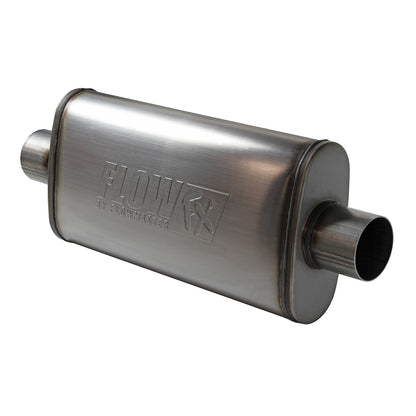 FLOWMASTER Flow Fx Muffler Flow Fx Muffler 3.00 Center In/3.00 Center Out Straight Through Performance Moderate Sound Stainle