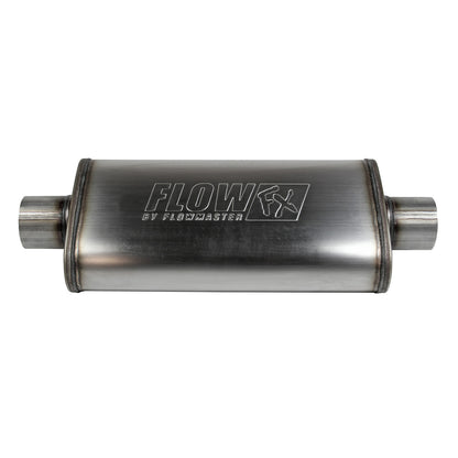 FLOWMASTER Flow Fx Muffler Flow Fx Muffler 3.00 Center In/3.00 Center Out Straight Through Performance Moderate Sound Stainle