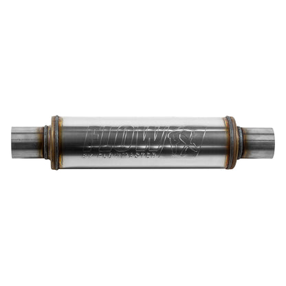 FLOWMASTER Flow Fx Muffler Flow Fx Muffler 2.25 In/Out Round Body Moderate Sound Stainless Steel