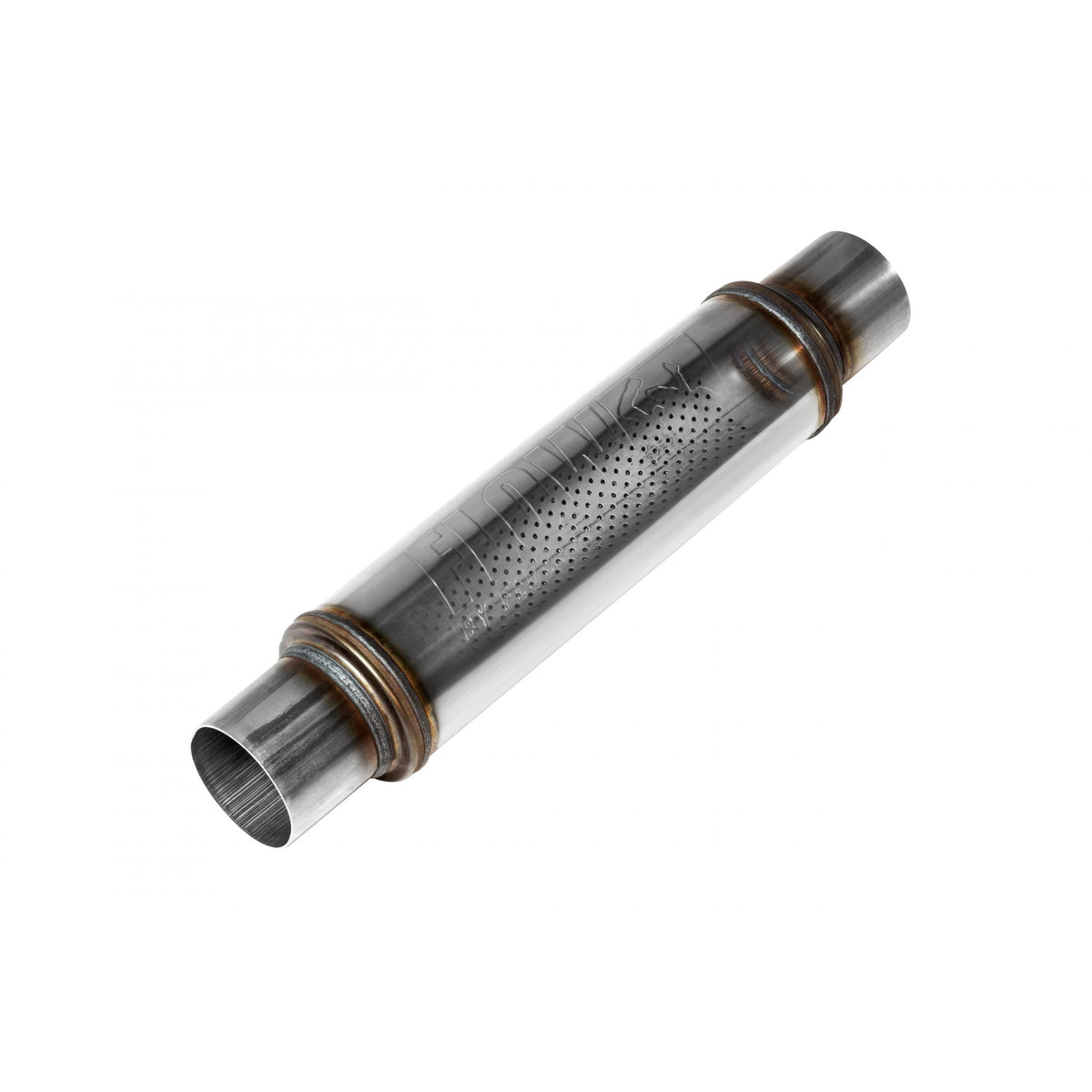 FLOWMASTER Flow Fx Muffler Flow Fx Muffler 3.00 In/Out Round Body Moderate Sound Stainless Steel