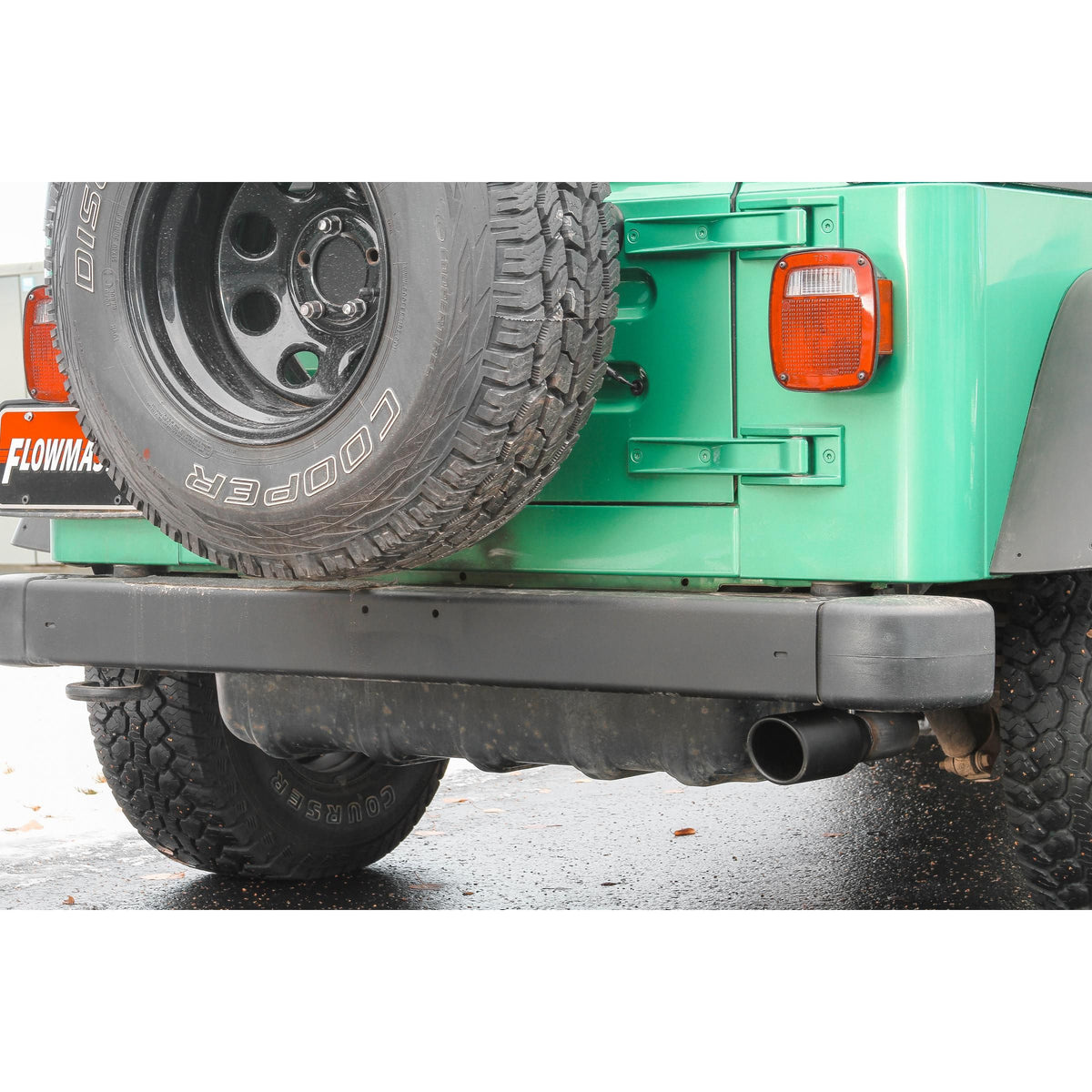 FLOWMASTER Flow Fx Cat-Back Exhaust System Fits 2000-2006 Jeep Wrangler Tj With 4.0L Engine Moderate Sound