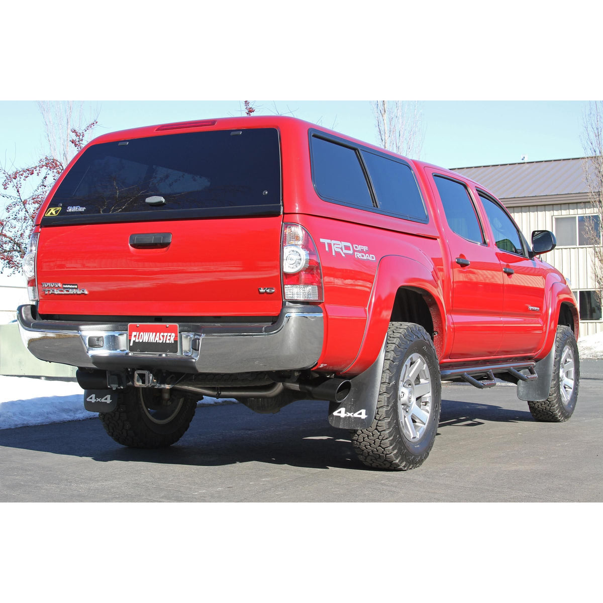 FLOWMASTER Flow Fx Cat-Back Exhaust System Fits 2005-2015 Toyota Tacoma 4.0L Engine, Flow Fx Stainless Steel, Dual Exit, Cat