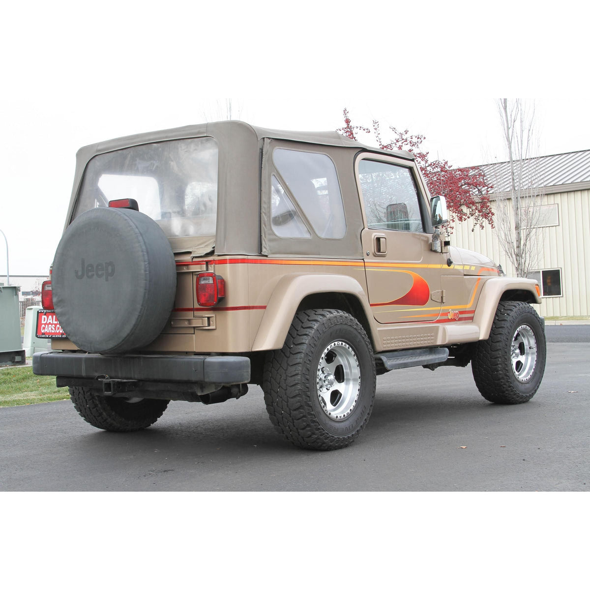 FLOWMASTER Flow Fx Cat-Back Exhaust System 1997-1999 Jeep Wrangler Tj With 2.5L, 4.0L Engines Moderate Sound