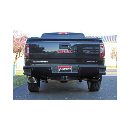 FLOWMASTER Flow Fx Cat-Back Exhaust System Fits 2011-2018 Silverado/Sierra 1500 6.2L V8 Flow Fx 3.5 Inch Cat-Back, Single Sid