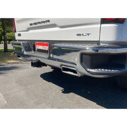 FLOWMASTER Flow Fx Cat-Back Exhaust System Fits 2019-2023 Silverado/Sierra 1500 6.2L V8 Flow Fx 3.5 Inch To Dual 2.5 Inch Cat