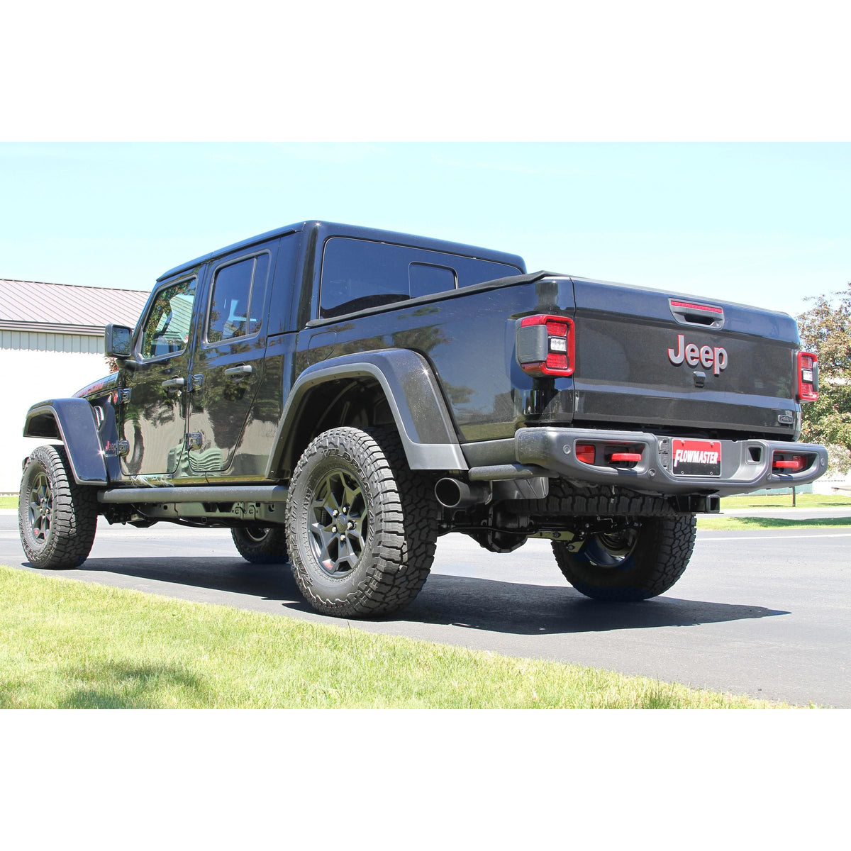 FLOWMASTER Flow Fx Cat-Back Exhaust System Fits 2020-2025 Jeep Gladiator With 3.6L Engine, 409 Stainless Steel, Single Exit W