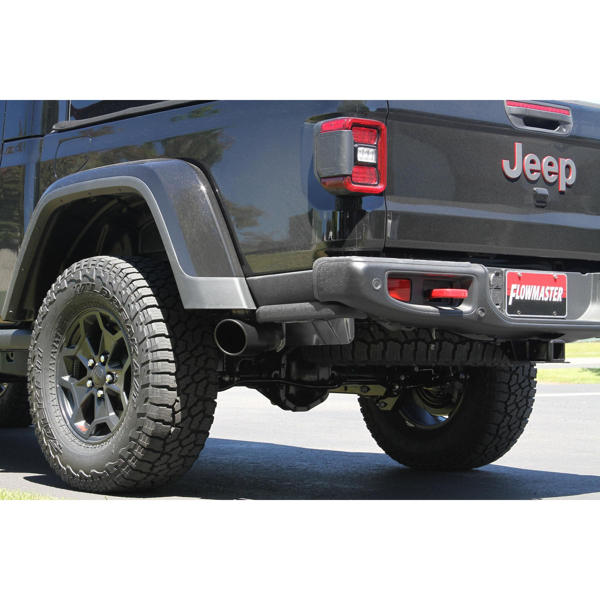 FLOWMASTER Flow Fx Cat-Back Exhaust System Fits 2020-2025 Jeep Gladiator With 3.6L Engine, 409 Stainless Steel, Single Exit W