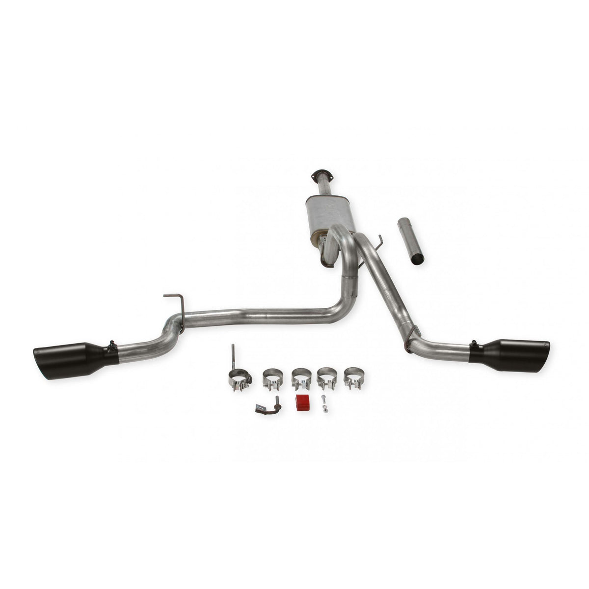 FLOWMASTER Flow Fx Cat-Back Exhaust System Fits 2016-2023 Tacoma 3.5L, Flow Fx, Stainless Steel, Dual Exit Exhaust System, 2/